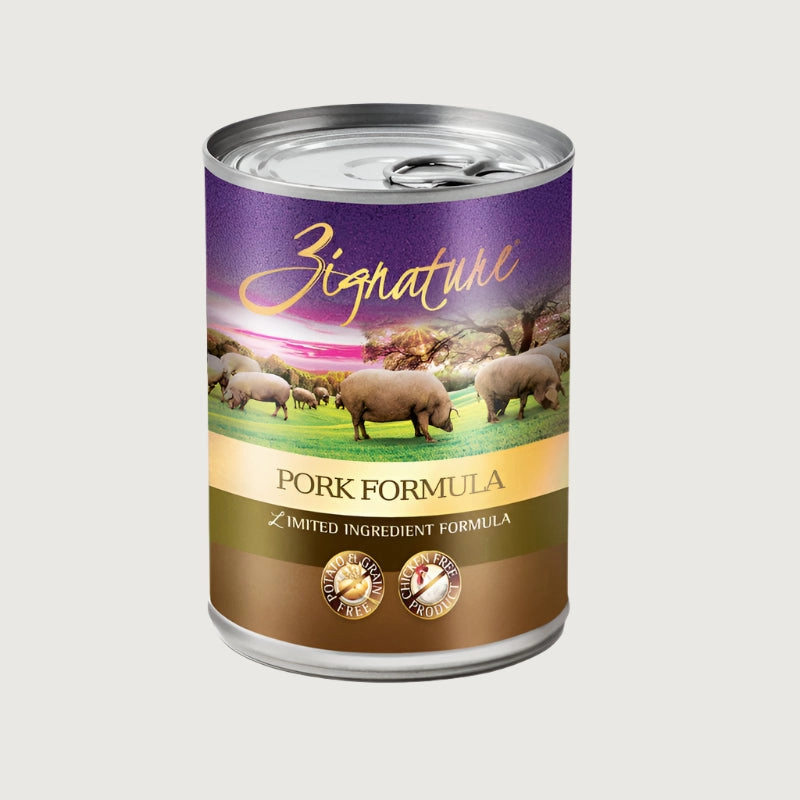 ZIGNATURE Pork Formula Wet Food for Dogs