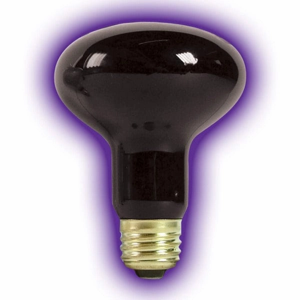 Zilla Incandescent Spot Bulbs; Night Black