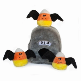 Zippypaws Halloween Burrow - Spooky Gravestone