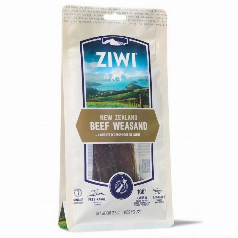 Ziwi Beef Weasand Chews Dog Treat