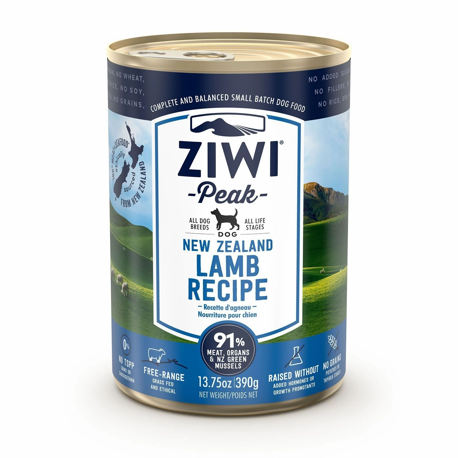 Ziwi Peak Dog Food Can Lamb