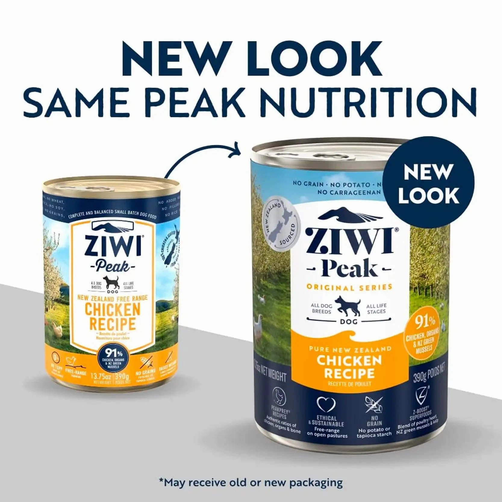 ZiwiPeak Moist Dog Food - Chicken Recipe
