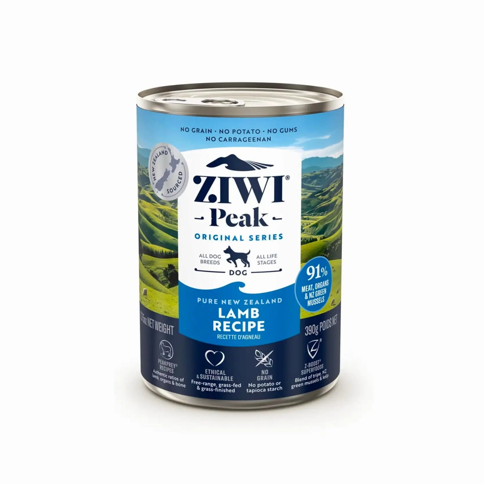 ZiwiPeak Moist Dog Food - Lamb Recipe
