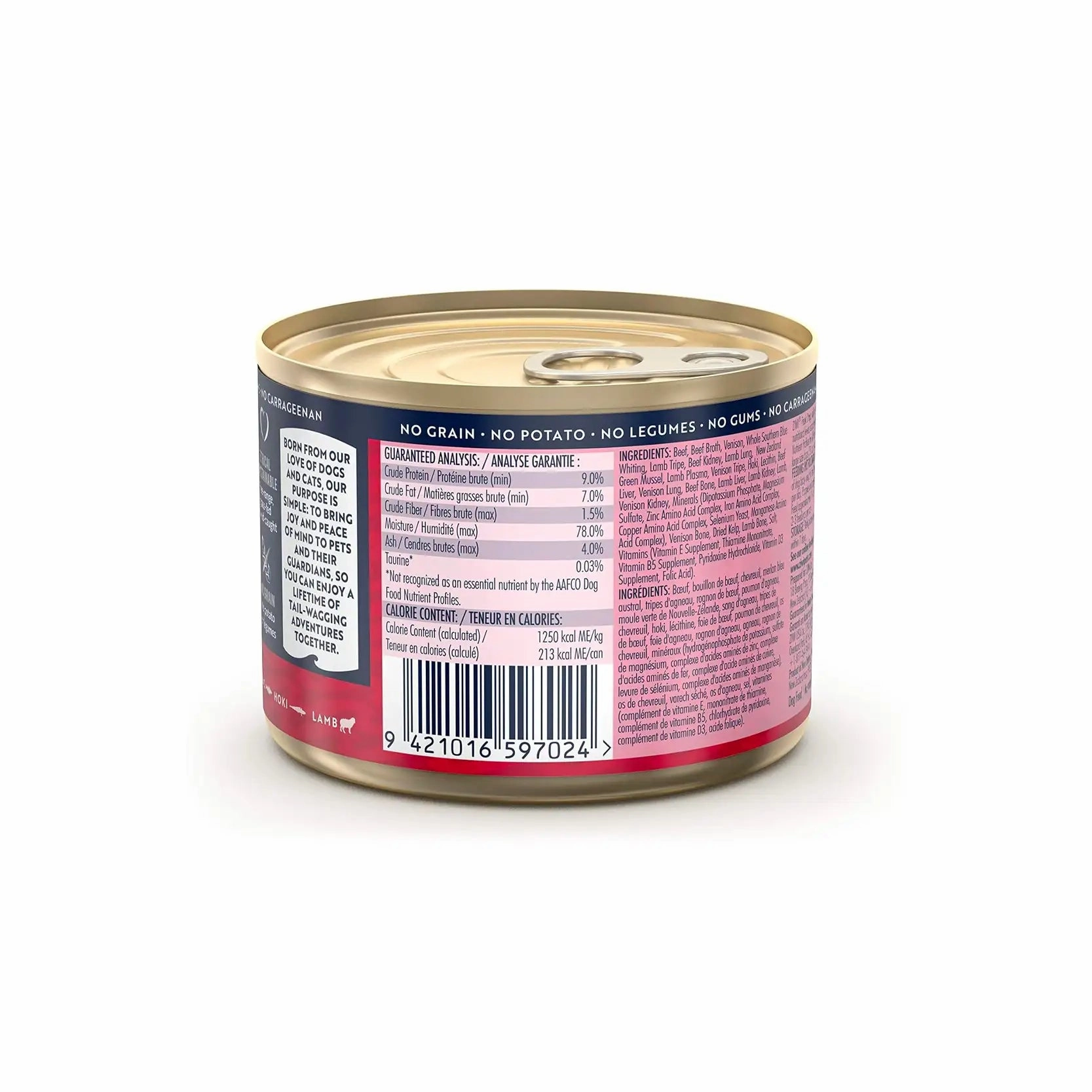 ZiwiPeak Moist Dog Food - Otago Valley Recipe 170g