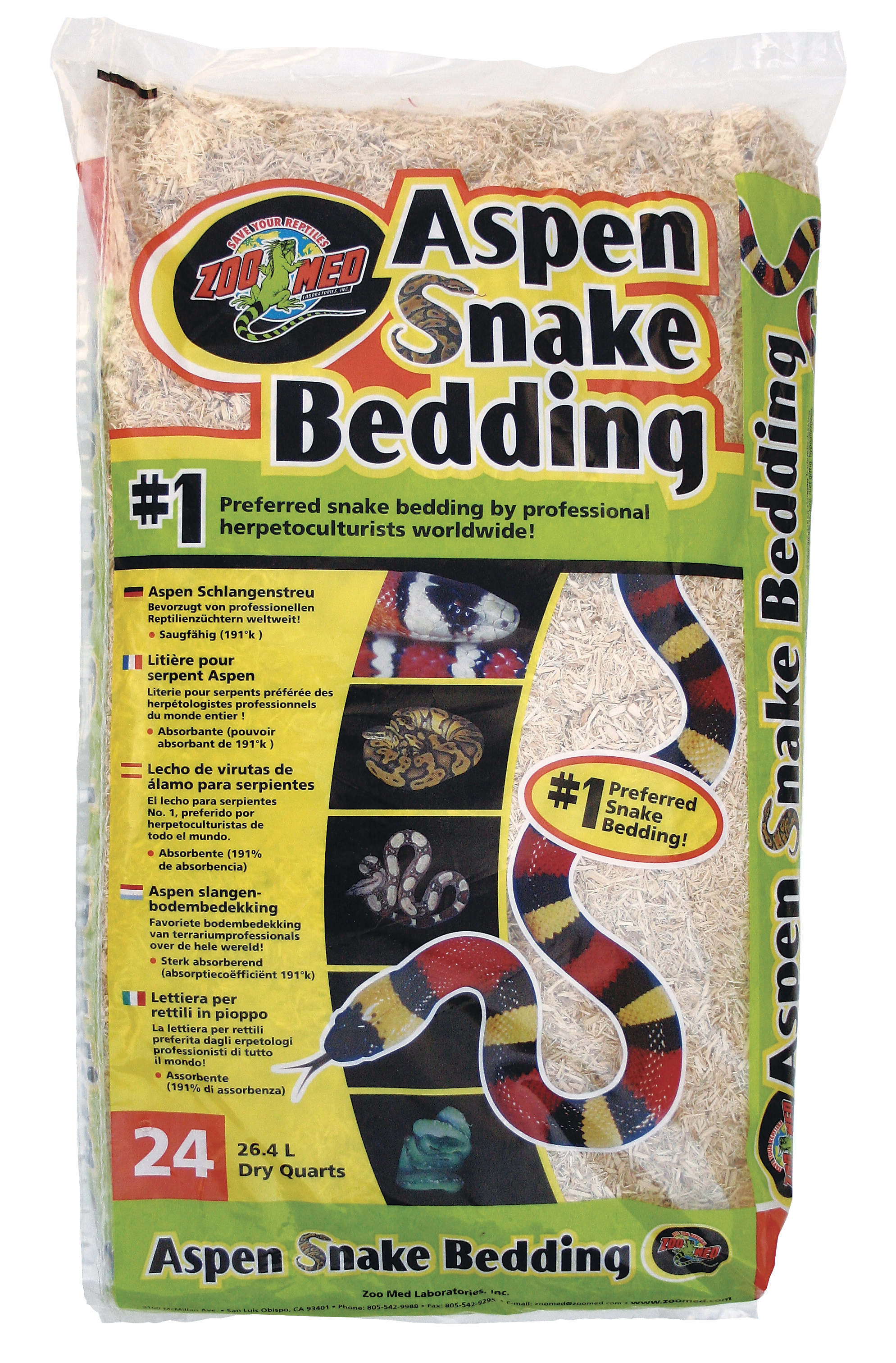 Zoo Med - Aspen Snake Bedding (26.4L)