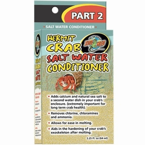 Zoo Med Hermit Crab Salt Water Conditioner (2 Part)