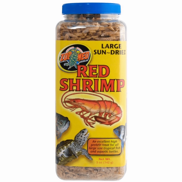 Zoo Med Large Sun-Dried Red Shrimp