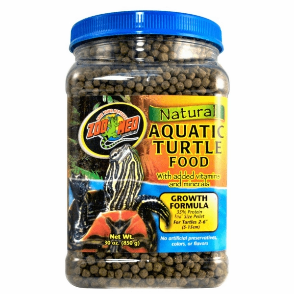 Zoo Med Natural Aquatic Turtle Food; Growth Formula