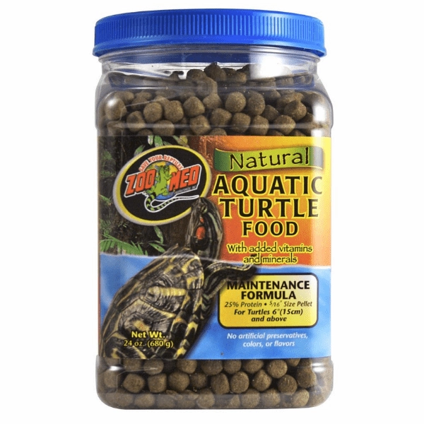 Zoo Med Natural Aquatic Turtle Food; Maintenance Formula