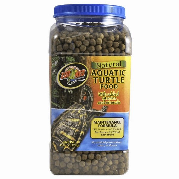 Zoo Med Natural Aquatic Turtle Food; Maintenance Formula
