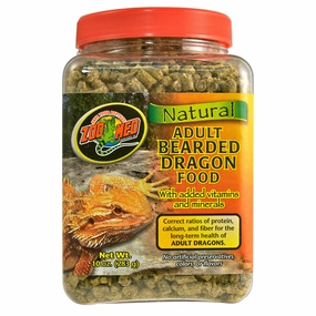 Zoo Med Natural Bearded Dragon Food - Adult 10 Ounces