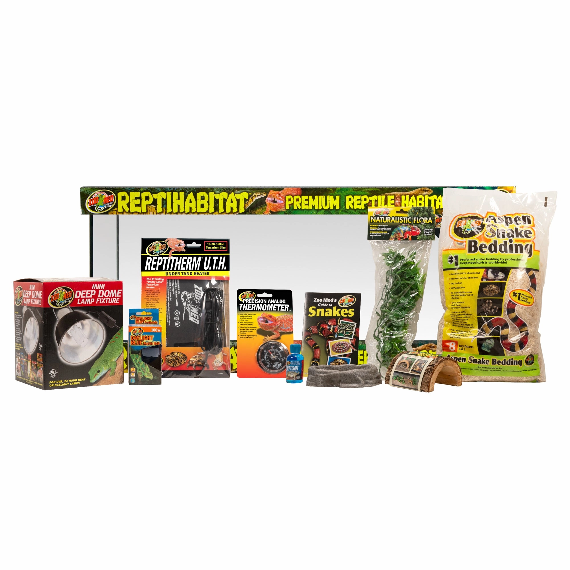 Zoo Med ReptiHabitat Terrarium Kit - Snake 20 Gallons