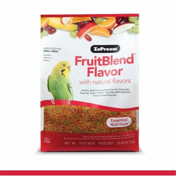 ZuPreem FruitBlend Flavor Bird Food, Small