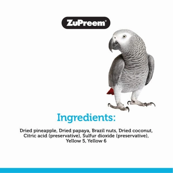 ZuPreem Real Rewards Tropical Mix Bird Treats, Large