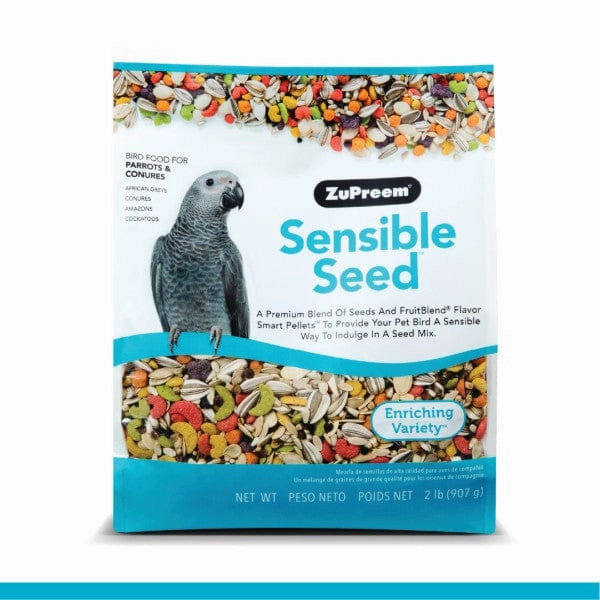 ZuPreem Sensible Seed Bird Food, Parrots & Conures